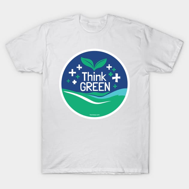 Think Green, Preserve Nature T-Shirt by Fox1999